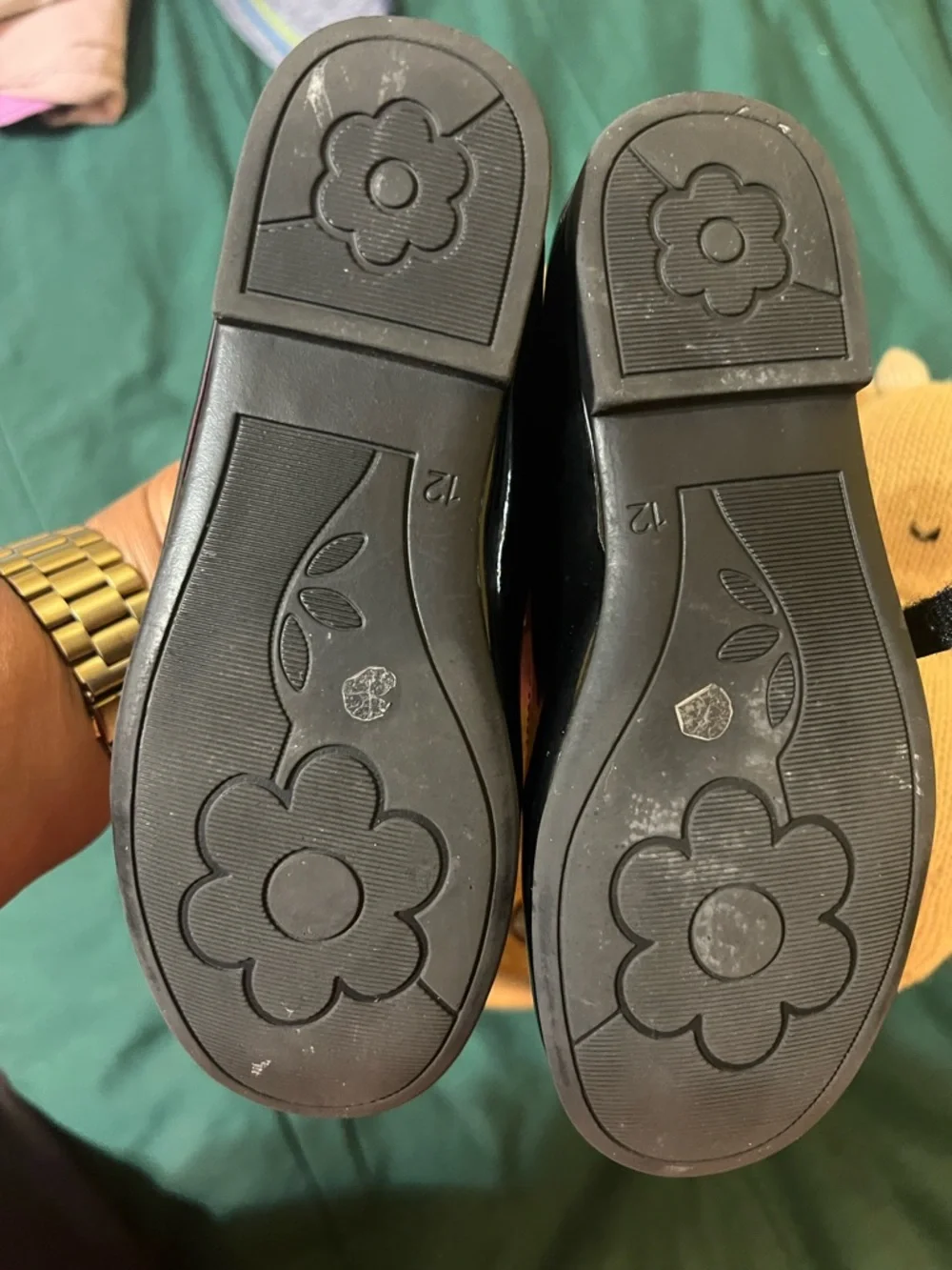 Girls Black Patent Mary Jane Dress Shoes